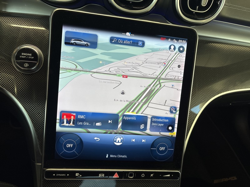 Image Mercedes-Benz CLASSE C BREAK Classe C 220 d 4MATIC Break AMG Line  