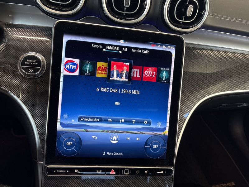 Image Mercedes-Benz CLASSE C BREAK Classe C 220 d 4MATIC Break AMG Line  