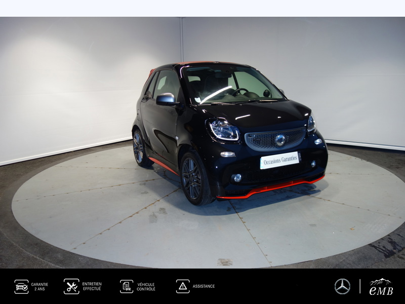 Image Smart FORTWO CABRIO electric drive / EQ Brabus style  82 ch 