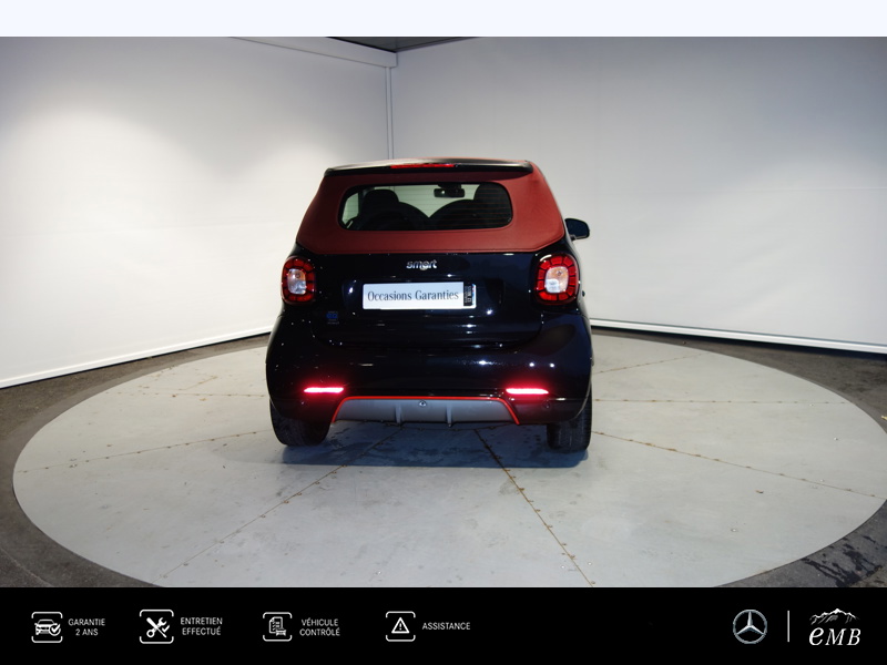 Image Smart FORTWO CABRIO electric drive / EQ Brabus style  82 ch 
