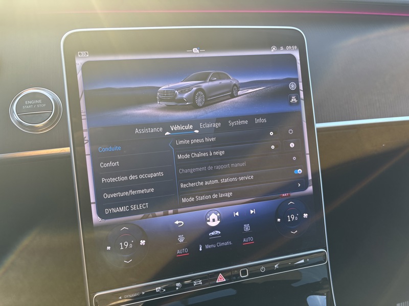 Image Mercedes-Benz CLASSE S 580 e Hybrid EQ 4MATIC Limousine AMG Line  