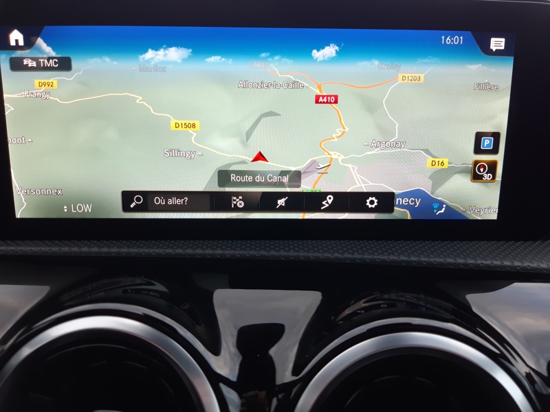 Image Mercedes-Benz CLASSE A 180 d Berline AMG Line  2.0 116 ch DCT8