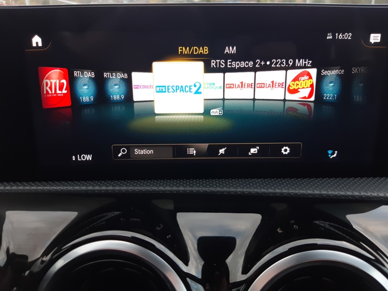 Image Mercedes-Benz CLASSE A 180 d Berline AMG Line  2.0 116 ch DCT8