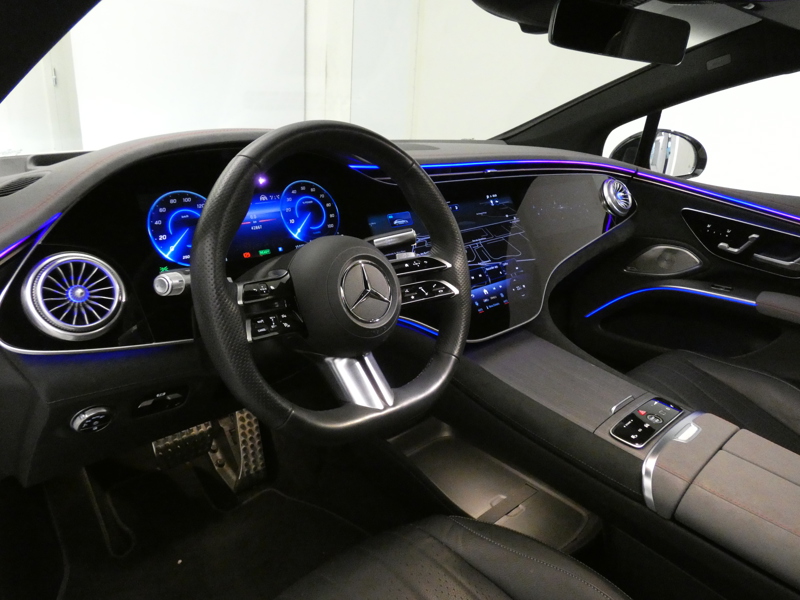 Image Mercedes-Benz EQS 4MAtic 580 AMG Line  523 ch 