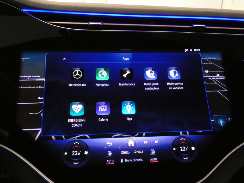 Image Mercedes-Benz EQS 4MAtic 580 AMG Line  523 ch 