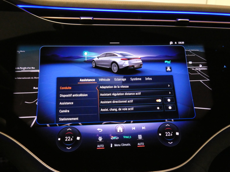 Image Mercedes-Benz EQS 4MAtic 580 AMG Line  523 ch 