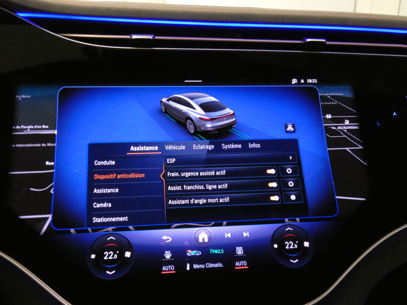 Image Mercedes-Benz EQS 4MAtic 580 AMG Line  523 ch 