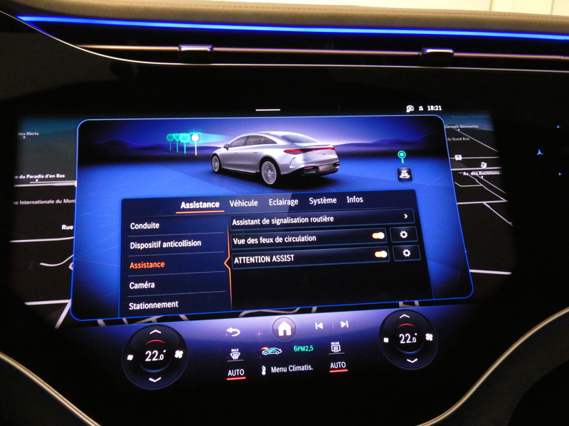 Image Mercedes-Benz EQS 4MAtic 580 AMG Line  523 ch 