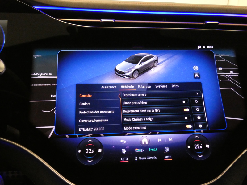 Image Mercedes-Benz EQS 4MAtic 580 AMG Line  523 ch 