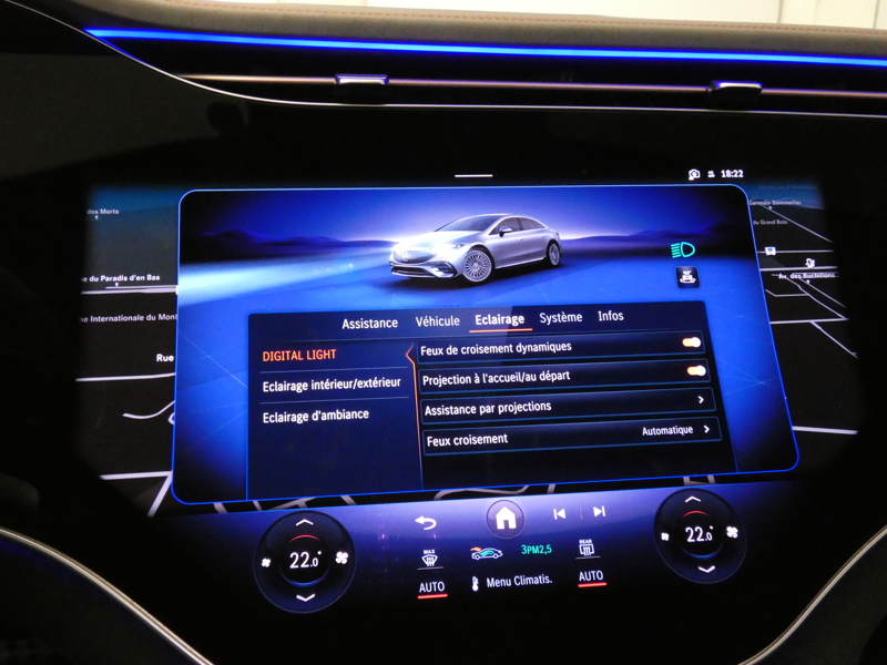 Image Mercedes-Benz EQS 4MAtic 580 AMG Line  523 ch 