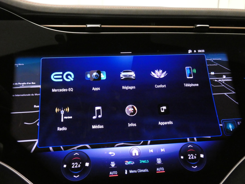 Image Mercedes-Benz EQS 4MAtic 580 AMG Line  523 ch 