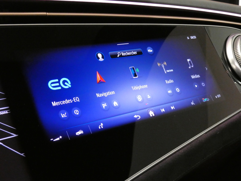 Image Mercedes-Benz EQS 4MAtic 580 AMG Line  523 ch 