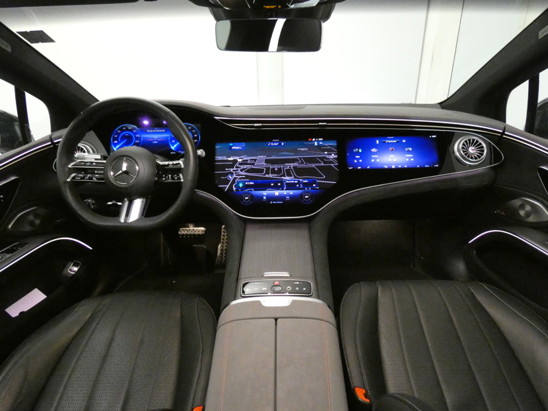 Image Mercedes-Benz EQS 4MAtic 580 AMG Line  523 ch 