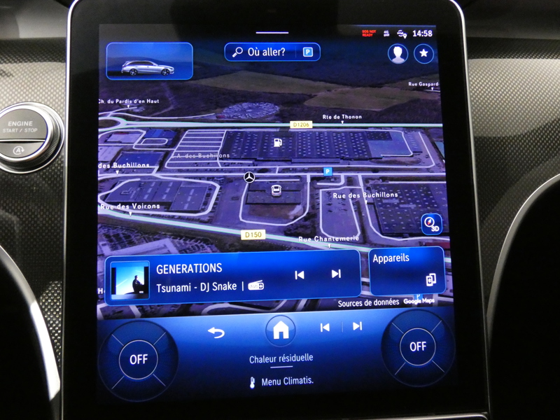 Image Mercedes-Benz CLASSE C BREAK Classe C 220 d 4MATIC Break AMG Line  