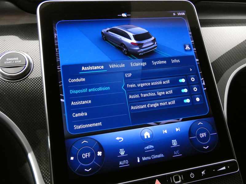 Image Mercedes-Benz CLASSE C BREAK 300 e AMG line  