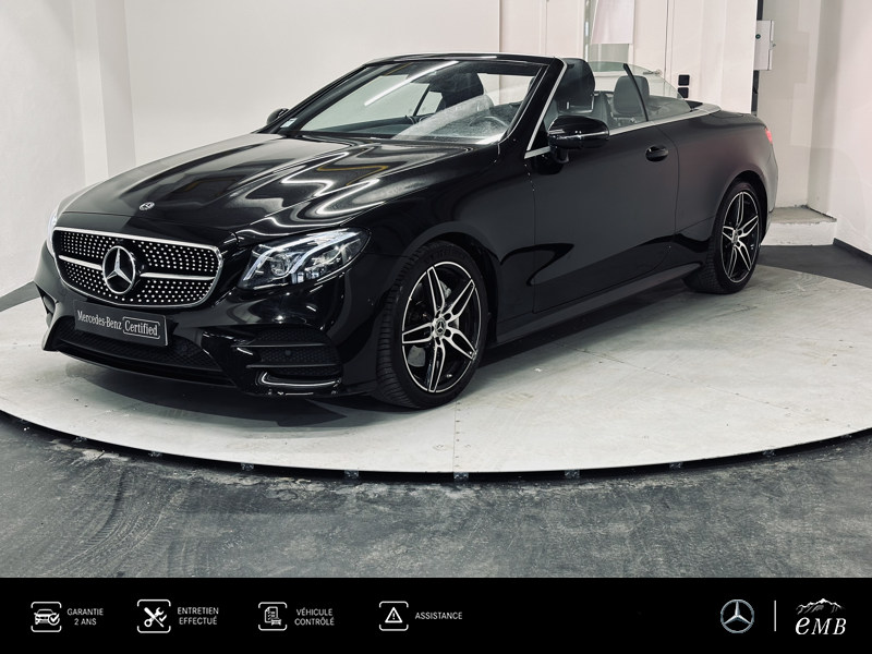 Photo Mercedes-Benz CLASSE E CABRIOLET Classe E 220 d AMG Line Cabriolet 2.0 194 ch 9G-TRONIC