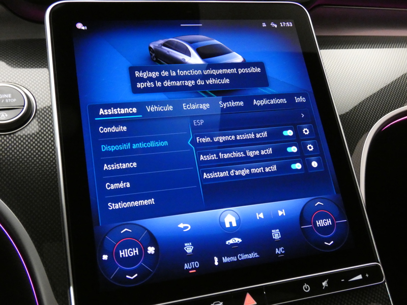 Image Mercedes-Benz CLASSE C BERLINE Classe C 220 d Berline AMG Line  