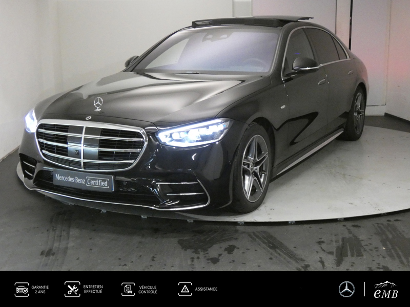 Photo Mercedes-Benz CLASSE S 580 e Hybrid EQ 4MATIC Limousine AMG Line  