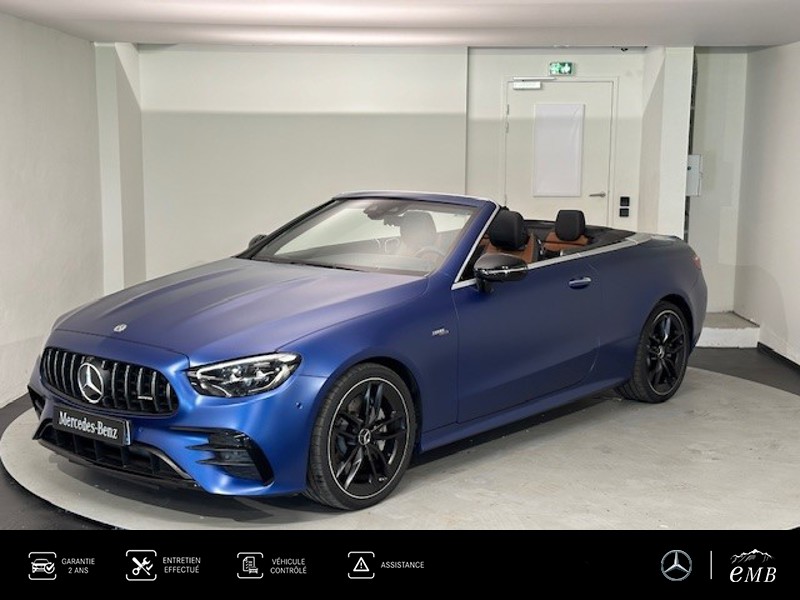 Photo Mercedes-Benz CLASSE E CABRIOLET E 53 AMG 4Matic Standard 3.0 457 ch 9G-TRONIC